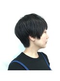 【Sec. hair design 水戸】大人可愛いマッシュショート