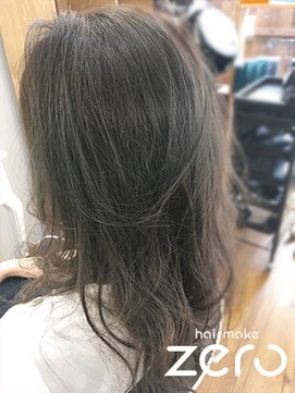 ヘアメイクゼロ 坂戸駅前店(hairmake zero) アデイクシーカラー サファイア