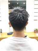ツーブロック×ショート