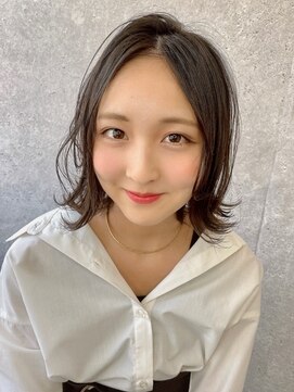 アストランティア 栄店(ASTRANTIA) ＊ASTRANTIA＊福井彩乃 ブラックアッシュ大人レイヤーボブ