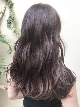 メイクス 表参道(MAKE'S omotesando) 前髪/イメチェン/うる艶ラベンダー/透け感グレージュ【江畠】