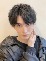 バイフィフス 原宿/表参道(by fifth)&nbsp;波巻きツイストスパイラルパーマツーブロック刈り上げ