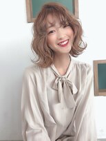 クシュ 所沢東口店(kusyu...)&nbsp;ショコラベージュ×ボブルフ×カール×ベビーバング×所沢