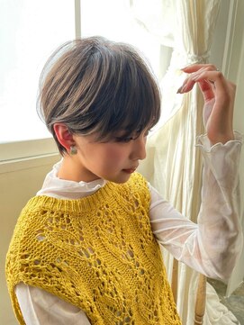 クイーン バイ ノイズ 西院(QUEEN by noism) 大人可愛いマッシュショート 20代30代40代