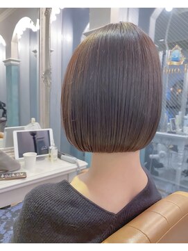 ロンドアジュール 横浜(Lond azur) 小顔ナチュラルボブ ココアベージュ【久保田夢美】横浜