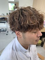 メロウ(mellow)&nbsp;メッシュキャップハイライト×ホワイトベージュ