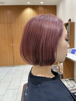 ピークアブー アヴェダ アトレ恵比寿(PEEK-A-BOO AVEDA) マチルダボブ可愛いボブピンクカラー