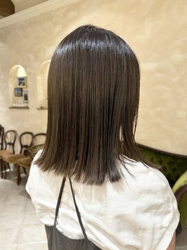 ビュートリアム265(BEAUTRIUM 265) ボブ/ロブ/ベージュ/外はね/ブリーチなし/ストレートヘア/銀座