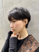 ハルキ ミナト ジャパン オオサカ(HARUKI MINATO japan OSAKA)&nbsp;40代50代小顔似合わせカットくびレイヤーエモージュ大人可愛い