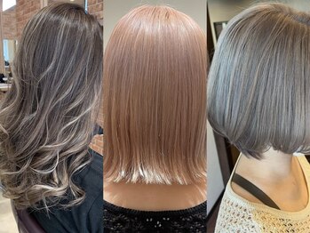 エイト 半田(EIGHT)の写真/【半田市/カラー高評価】HPB AWARD 2025 BEST SALON 注目サロン選出◇難易度高めブリーチカラーも大人気