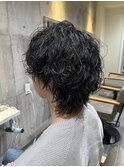 波巻きスパイラルパーマ♪