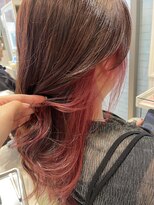 ビス ヘア アンド ビューティー 西新井店(Vis Hair＆Beauty)&nbsp;20代30代40代大人インナーカラーピンクカラー