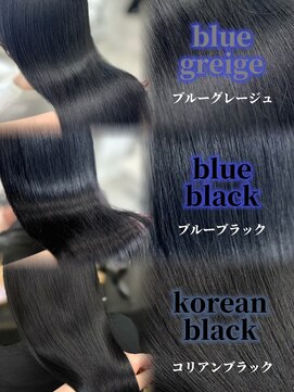 アイシー 表参道(ICY) 人気透明感韓国艶カラーブルーグレージュブラック＊RINA