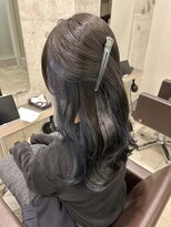 カノイ(KANOI)&nbsp;ベージュカラー/レイヤースタイル/ミディアムレイヤー/韓国巻き