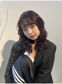 カジュアル/ガーリー/ミディアムパーマ