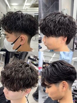 アピッシュココ(apish coco)の写真/【トレッサ横浜内】メンズ限定クーポン有◎メンズからの支持も高いサロン！カットやパーマもお任せ下さい！