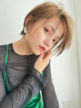 エイミー(Aimee) Aimee 町田　ハンサムショート×ナチュラルブラウン