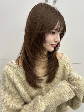 ユーフォリア エヌ 池袋サンシャイン通り店(Euphoria +n) レイヤーボブ　ボブ　レイヤーカット　ミディアムボブ　レイヤー