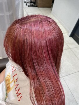 ウルバイサナンド(ULu by Sanando) 暖色カラー/アプリコットピンク/ピンクヘア/オレンジヘア