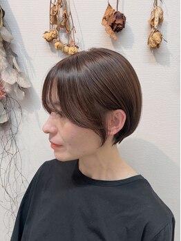 【30~60代女性に圧倒的支持◎】毎日忙しい貴女へ…。乾かすだけで綺麗にまとまるショートヘア/ショートボブ