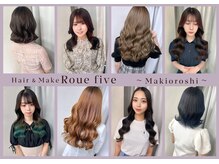 ヘアアンドメイクフォトスタジオ ルーファイブ(Roue five)の雰囲気（ちょっとしたおでかけには巻きおろしや10分セットがオススメ♪）