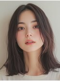 30代40代50代◎ミディアムボブ/インナーカラー/髪質改善/前髪