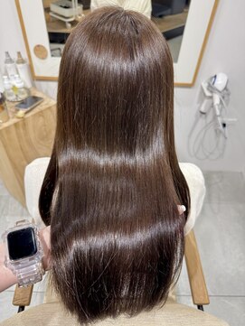 ノック(knock) 艶髪×natural brown／髪質改善／艶髪／ブラウンカラー