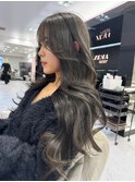 《石塚》大人気のオリーブベージュに☆ハッシュレイヤーカット