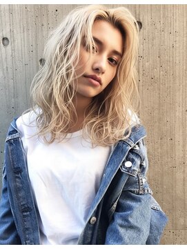 ヘアサロンエム 渋谷店(HAIR SALON M) ミディアムレイヤー韓国レイヤー髪質改善切りっぱなしボブ渋谷