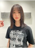 レイヤーカット/地毛風ストレート