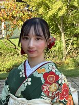 ヘアーズ 住吉店(HAIRZ)&nbsp;《HAIRZ》大岩真弓　成人式前撮り(^^)