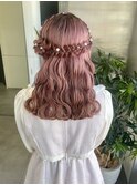 イベント前ヘアセット可愛くします♪