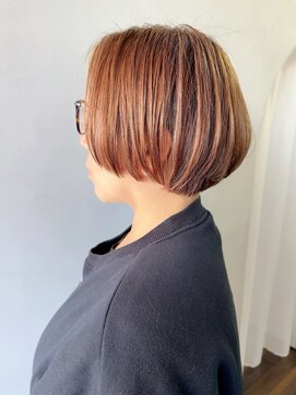 【Lateliercontent MIHO】白髪を気にしないローズベージュ