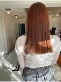 明るめアプリコットオレンジカラー