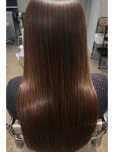 【髪質改善☆プレミアム酸性縮毛矯正】