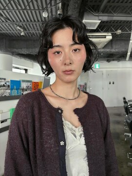 ナヌーク シブヤ(nanuk shibuya) ニュアンスボブパーマ