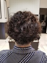 ミック ヘアアンドメイクアップ 高田店(miq Hair&Make up) スパイラルパーマ/ハードパーマ/くるくるパーマ/個性派ショート
