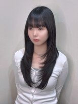 セブンルックス(7LOOKS) 【レイヤー】グレーブラック×ロングレイヤー