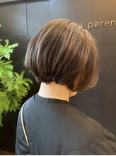 ナナナパレナ 梅田店(nanana parena)&nbsp;イメチェン丸みショート/髪質改善/扱いやすいスタイルに