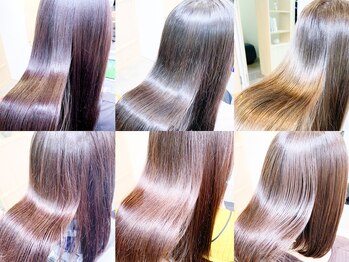 ラベスト バイ セロ 池袋本店(LOVEST by CERO)の写真/サロンオリジナル薬剤使用◎髪質改善×弱酸性縮毛矯正でツヤ美髪へ/うねり広がり改善/高評価