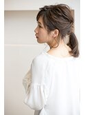 ゆる巻き・ヘアアレンジ
