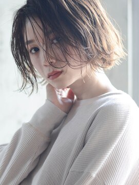 エムクランメイクス 原宿 表参道(m.clan MAKE'S) 大人かわいい/マロンベージュ/Aラインボブ/ボブレイヤー/前髪