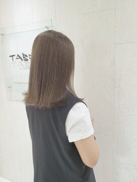 タブーセントラル(TABOO Central) 【TABOO Central】ブリーチなしミルクティーグレージュ