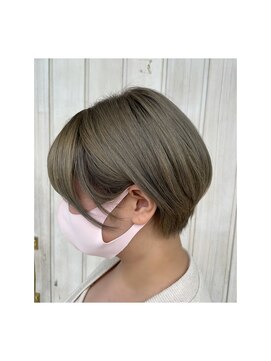 シェイプスヘアデザイン 上三川店(Shape's hair design) ショート×ハイトーン