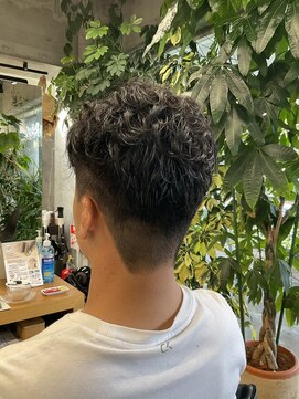 シェル 吉祥寺(shell) ナチュラル刈り上げスパイラルパーマ