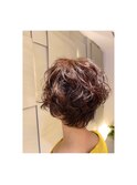 くせ毛風ニュアンスパーマ
