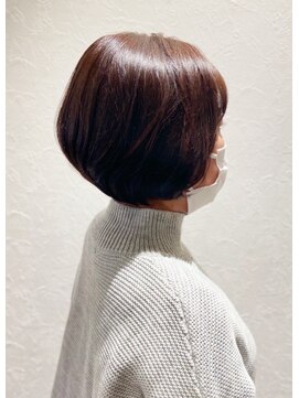 ルームヘア 笹塚店(Room hair) ボブ/グレージュ/大人女性/レイヤー/ショート[笹塚]