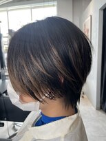 【SHARON原宿】大人ハンサムショート×前下がりすっきりショート