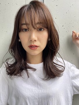 ビュートリアム 南青山(BEAUTRIUM) 大人カジュアル 顔まわりレイヤー イルミナカラー 20代30代40代