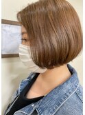 白髪ぼかし◎ミニボブ